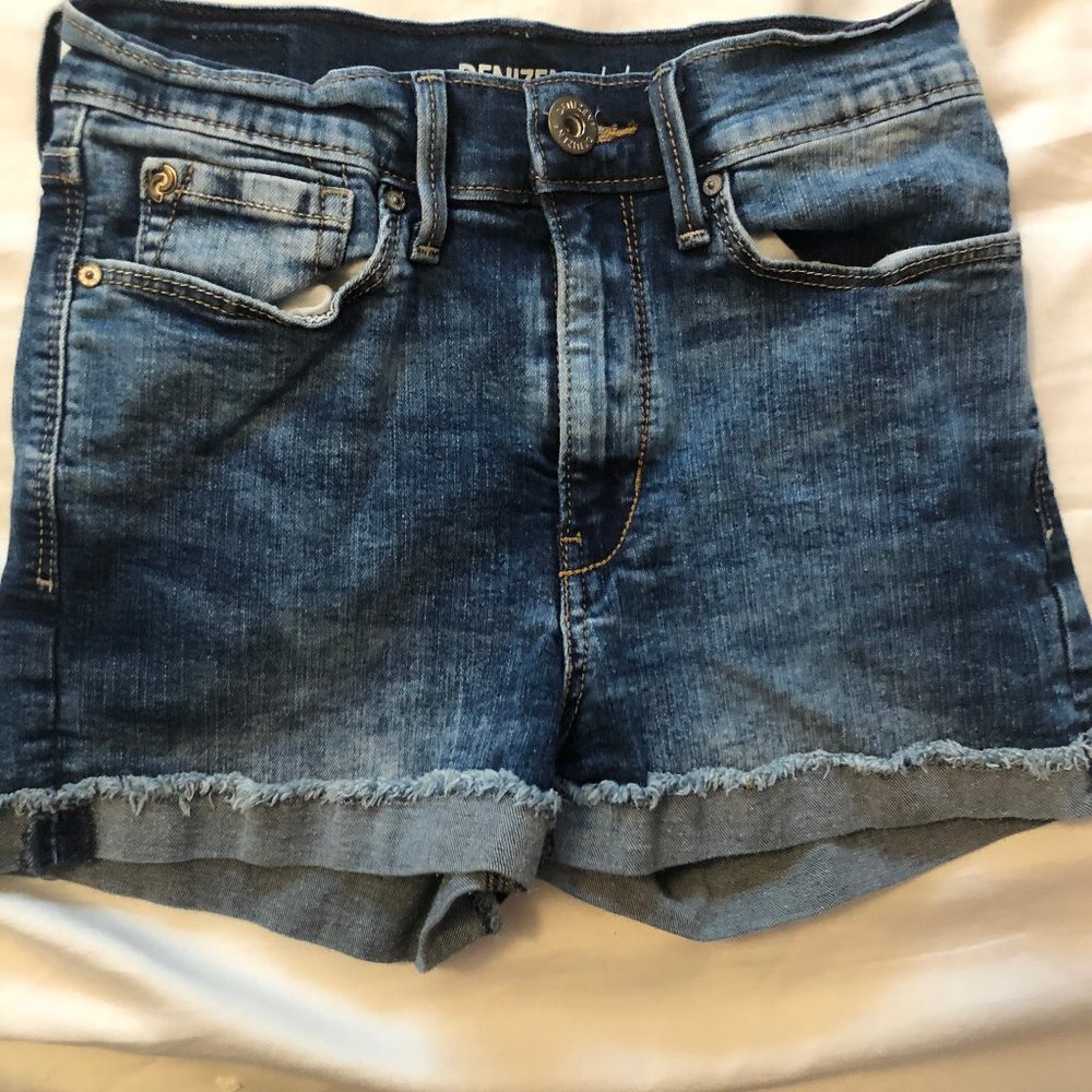Levi's High Rise Short Shorts